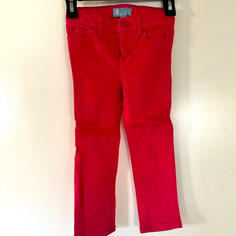 BabyGap Skinny Fit Moulant Dark Pink Girl 3